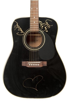 Nancy and Ann Wilson Signed "Heart" Guitar